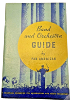 Band &amp; Orchestra Guide Practical Handbook Book Pan American Instrument Vtg Book - £15.33 GBP