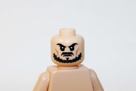 MV Head with Scraggly Black Beard Head Minifigure head DIY US Shipping Warehouse - £3.48 GBP