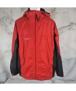 Columbia Canyon Creek Waterproof Jacket Red Black Men XL - £31.83 GBP