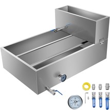 VEVOR Maple Syrup Evaporator Pan 36x24x18.5 Inch Stainless Steel Maple S... - $516.21