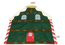 Hallmark Keepsake Hanging Santa&#39;s Workshop Xmas Countdown Felt Advent Calendar - £19.78 GBP