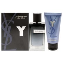 Yves Saint Laurent Y Men 3.3oz EDP Spray, 1.6oz All Over Shower Gel 2 Pc Gift Se - $123.50