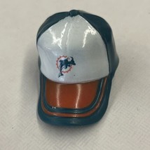 Miami Dolphins NFL Football Cap Hat Mini 2&quot; Long Gumball Prize 2010 - £6.78 GBP