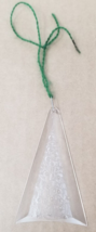 Frosted Bubble Christmas Tree Christmas Ornament Plastic Modern Clear Vi... - $12.30