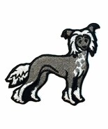 Chinese Crested Dog Patch Iron on No Name - $8.99 CAD