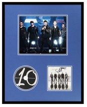 New Kids on the Block Signed Framed 16x20 CD + Photo Display CX - £272.65 GBP