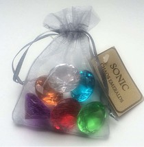 Sonic Chaos Emeralds - Set of 7 - in a Bag - £7.06 GBP