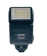 Auto Sunpak 30D Thyristor Electronic Flash for Canon 1981/VINTAGE Tested... - $280.41 MXN