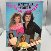 Vintage Knitted Yoke Patterns, New Method for Sweatshirts 1056 by Marian... - $14.52