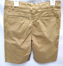 Boys Size 12 Adjustable Waist Stretch Flat Front Chino Shorts - Cat & Jack image 3