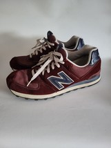 New Balance 574 Men’s Size 12 D Maroon Athletic Shoes Sneakers M574CBG - $38.96