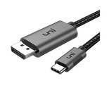 uni USB C to DisplayPort Cable 3ft (4K@60Hz, 2K@165Hz), Sturdy USB Type-... - $27.99