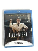 Live by Night Blu-ray 2017 New Ben Affleck Elle Fanning Brendan Gleeson - $4.49