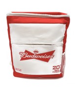 Cooler Bag Budweiser Red And White Backpack Promotional Bag 20 Cans With... - £23.46 GBP