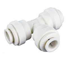 IPW Industries Inc-John Guest - Polypropylene Union Tee Quick Connect Fitting 1/ - £2.22 GBP