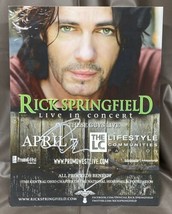 Rick Springfield Autograped Signed Concert Poster - $68.24