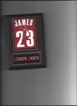 Lebron James Plaque Cleveland Cavaliers Basketball Nba - £3.90 GBP