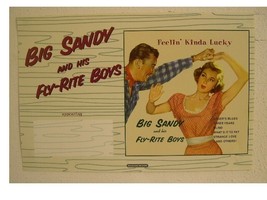 Big Sandy and His Fly-Rite Boys Poster Fly Rite &amp; Promo - $331.29 MXN