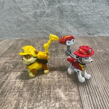 PAW Patrol Dino Rescue Marshall and Rubble Pup Action Figure Spin Master - £10.61 GBP