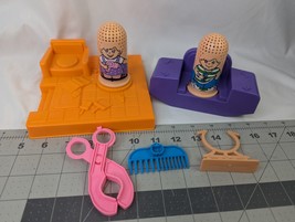 Hasbro Play Doh Barber Shop Figure Lot 1996 - $14.95