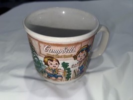 Vintage Campbell Kids vegetable garden Soup Mug by Westwood 1993 Preowned - $7.92