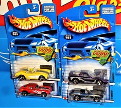 Hot Wheels 2002 Lot Corvette Series 1965 / 1997 / 1958 / 1963 - £9.30 GBP