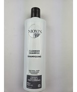 Nioxin System 2 Scalp Cleansing Shampoo with Peppermint Oil, Treats Dry and - £19.98 GBP