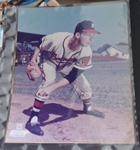 Warren Sphan HOF 73 Milwaukee Braves Autographed Signed 8x10 Photo  - £18.80 GBP