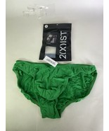 2xist Modal Luxe Hip Brief Bikini Underwear Irish Jig Green Mens Size M - $30.00