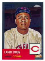 2022 Topps Chrome Platinum #270 Larry Doby Cleveland Indians - £1.06 GBP