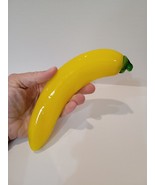 Vintage Murano Style Hand Blown Art Glass Banana - $21.92 CAD