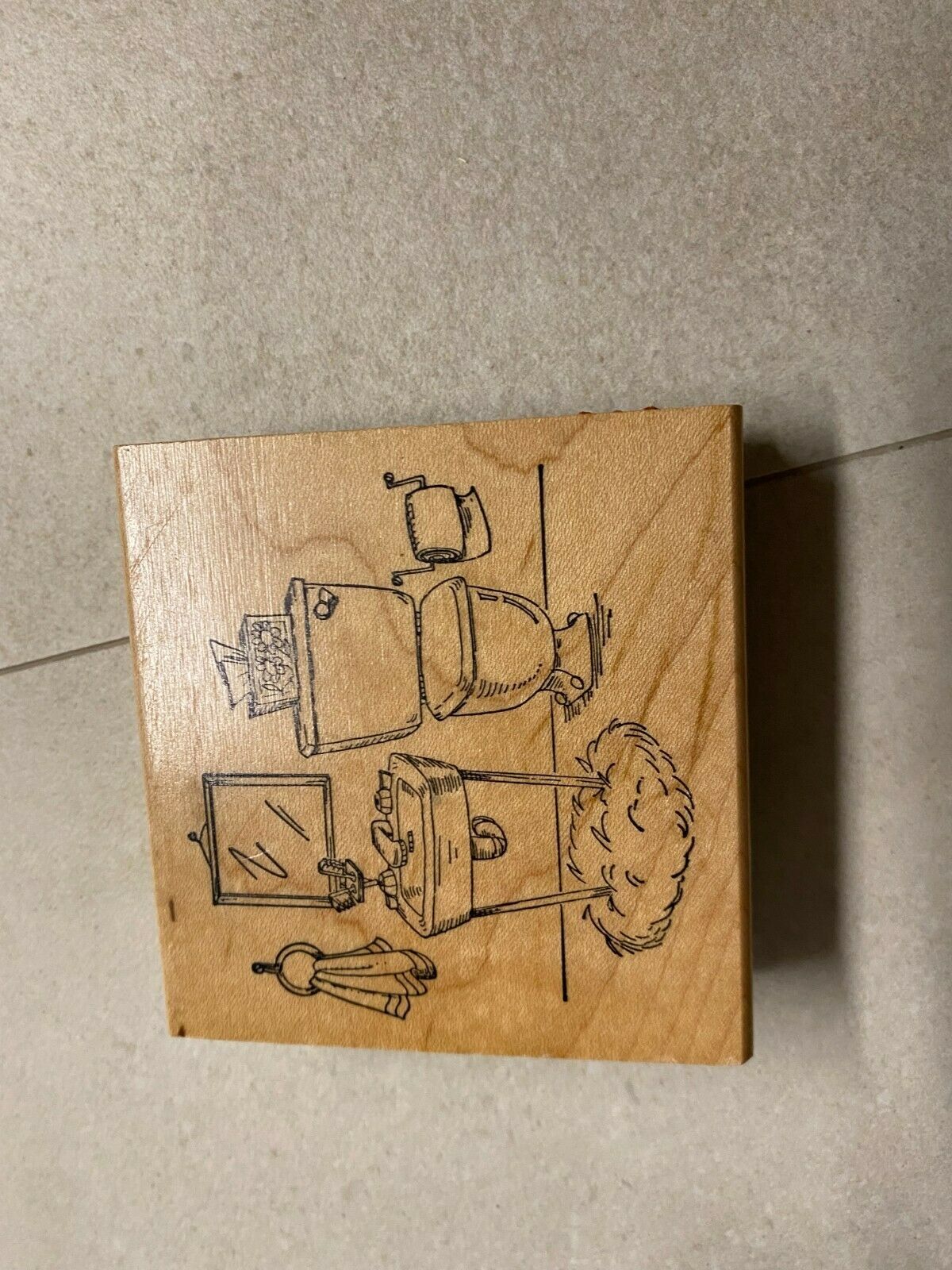NEW HOME DECOR WOOD Mounted Stamps Retired YOU PICK BUY MORE & SAVE!  Item image 10