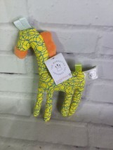 Manhattan Toy Animal Prints Giraffe Small Rattle Plush Stuffed Animal To... - £27.68 GBP