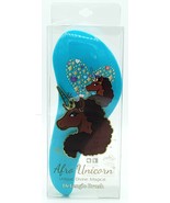Afro Unicorn Printed Paddle Detangling Hair brush Blue - €9,91 EUR