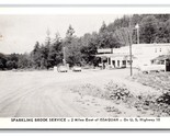 Sparkling Brook Service Station Highway 10 Issaquah WA UNP WB Postcard H28 - $42.52
