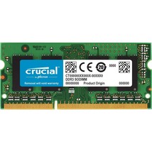 Crucial 8GB Single DDR3/DDR3L 1866 MT/s (PC3-14900) Unbuffered SODIMM 20... - £50.83 GBP
