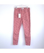 Paige Verdugo Ankle Mid Rise Ultra Skinny Jean Sunglasses Print 28 Pink NEW - $37.10 CAD