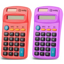 Pocket Size Calculator 8 Digit, Dual Power, Large Lcd Display, School St... - $31.99