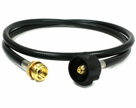 Propane 4 feet Hose Adapter Converter for QCC1 Type1 Tank Connects a 1lb Bottle - £22.74 GBP