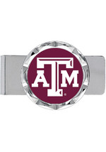 Texas A&amp;M Aggies NCAA Classic Logo Money Clip Maroon/Silver - $19.79