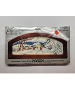 Paragon The Christmas CollectIon Cross Stitch Kit W/ Frame 6366 White Ch... - £23.73 GBP
