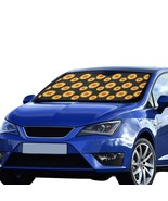 Sunflower Floral Flower Car Auto Sun Shade Windshield 55&quot; x 29.53&quot; - $27.00