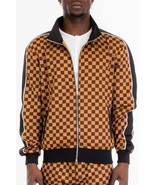 Mens Full Zip Checkered Jacket - €28,00 EUR