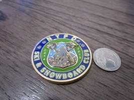 NYPD New York Police Department Ski &amp; Snowboard Club Challenge Coin #4788 - £16.23 GBP