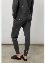 Rails Vintage Joggers Women&#39;s S Gray Flower Buds High Rise Drawstring Po... - £33.37 GBP