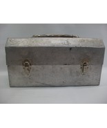 L May Mfg Sudbury VTG Metal Lunchbox Miners Construction Lunch Box Pail ... - £89.91 GBP