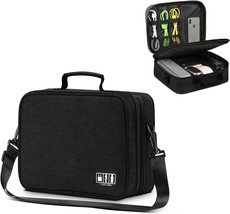 Large Capacity Carrying Case For Cable, Charger, And Usb By Luxtude; Cable - £35.13 GBP
