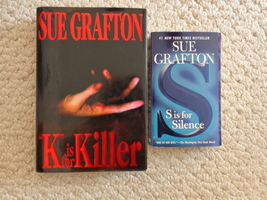 Sue Grafton&#39;s &quot;K&quot; is for Killer &amp; &quot;S&quot; is for Silence Novels (#0065) - £15.84 GBP