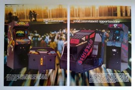 Defender Warlok Joust Sini Star Video Pinball Arcade Game Magazine AD 1983 - £15.23 GBP