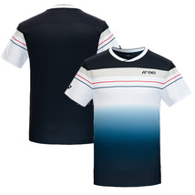YONEX 23FW Men&#39;s Badminton T-Shirts Apparel Clothing Sports DarkMarine 233TS019M - £50.06 GBP